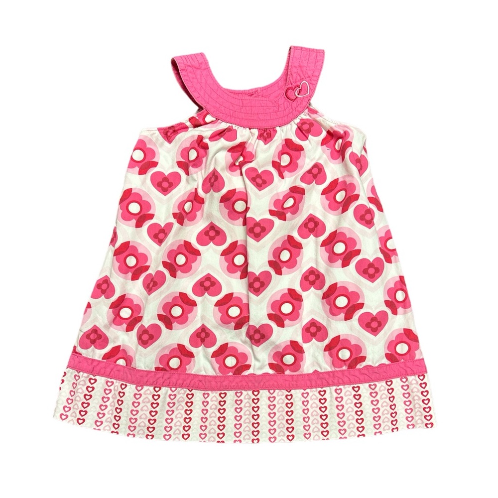 24 mos 💕 Penelope Mack pink flower heart dress